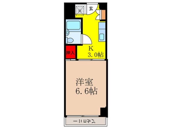 ベルコート茨木の物件間取画像